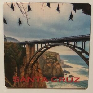 Santa Cruz Coastal Bridge Refrigerator Magnet